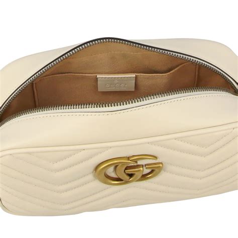 gucci white t|Gucci white crossbody.